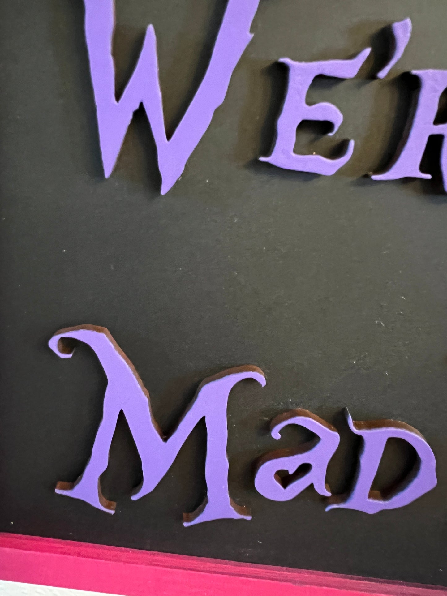 Alice In Wonderland Sign