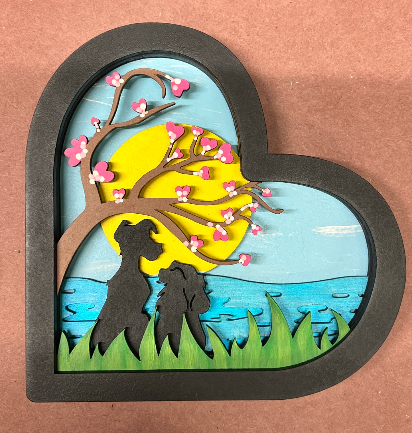3D Disney Heart Signs