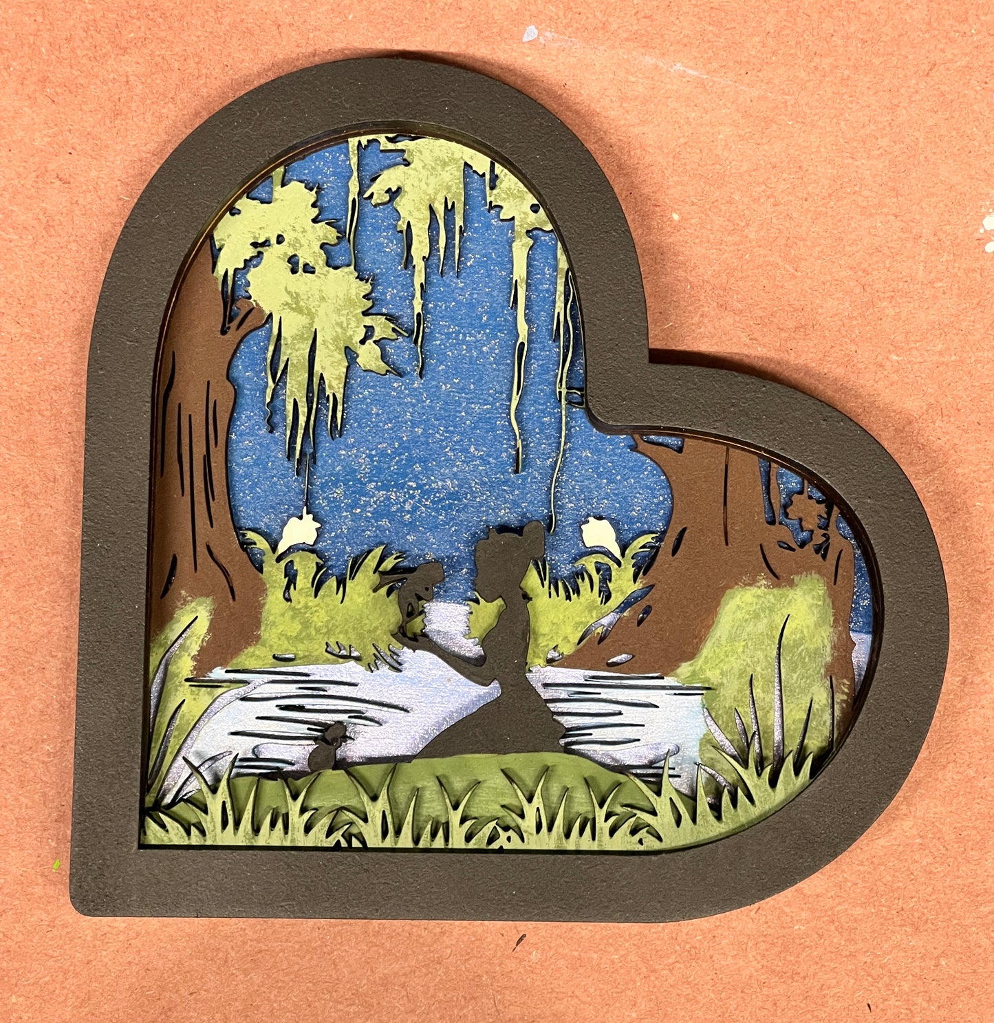 3D Disney Heart Signs