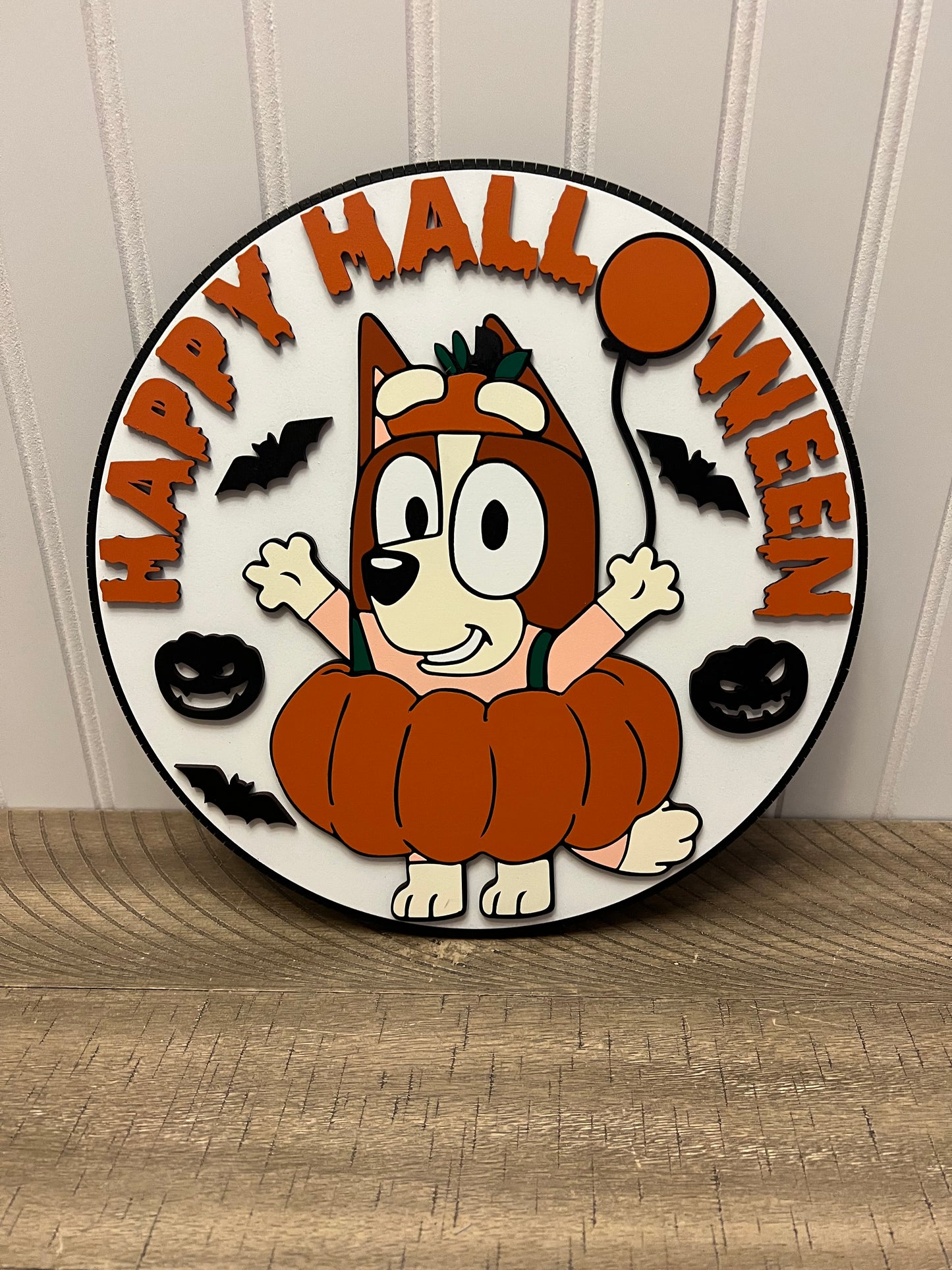 Bluey/Bingo Halloween Sign