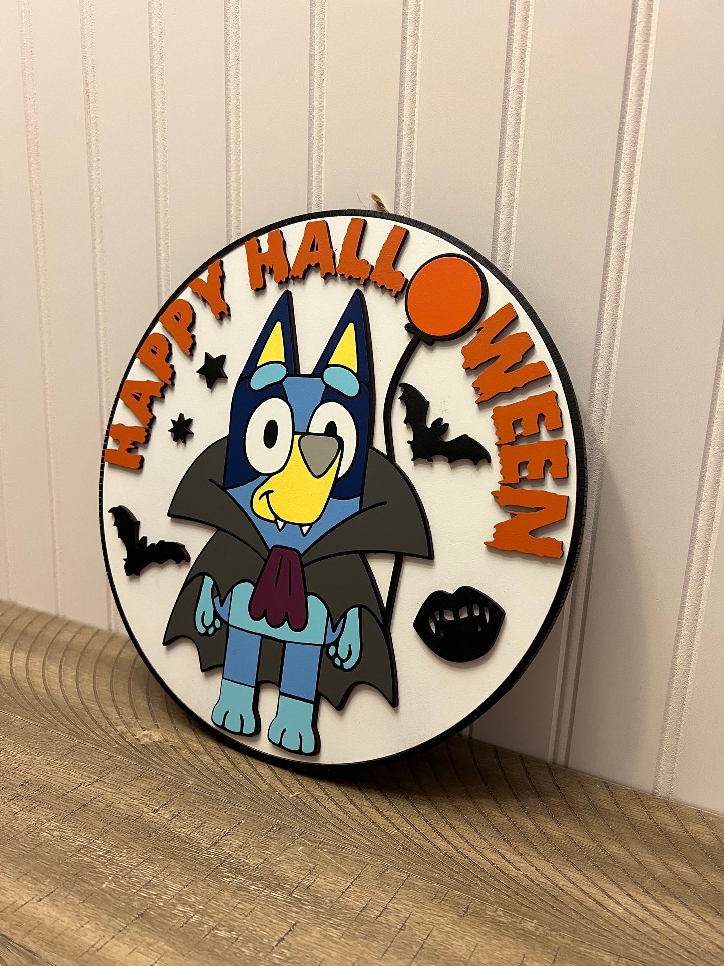 Bluey/Bingo Halloween Sign