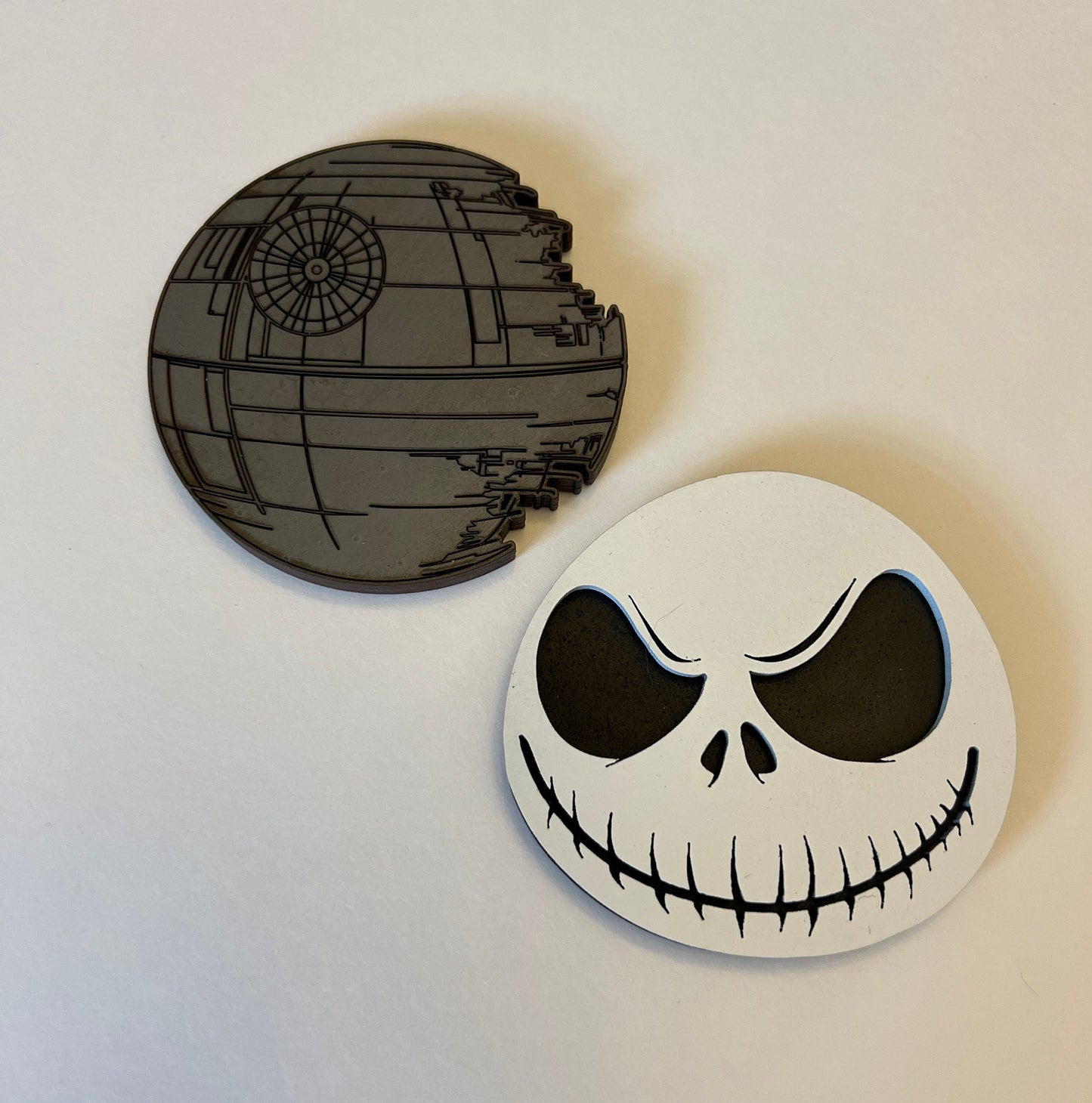 3D Wood Magnets
