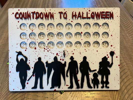 Halloween Countdown Calendar