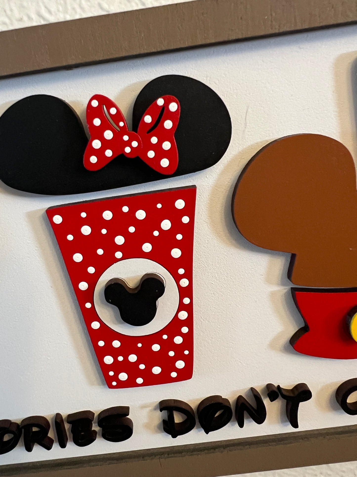 Disney Calories Don't Count Sign