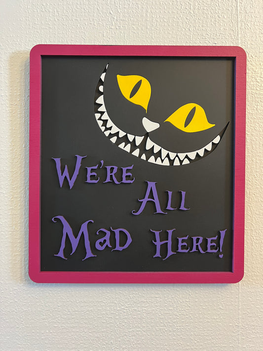 Alice In Wonderland Sign