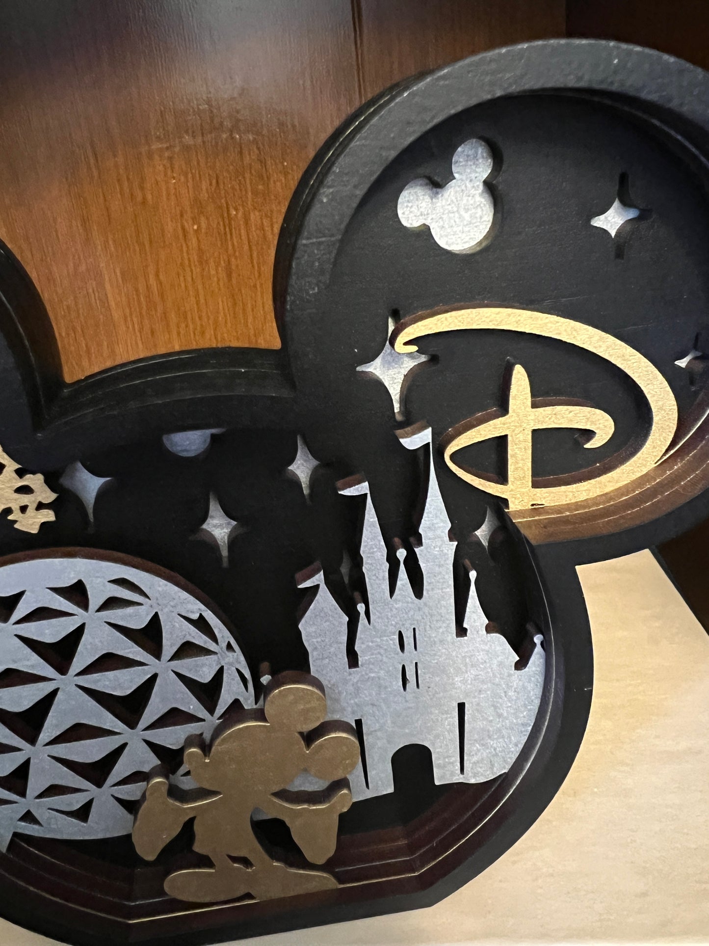 Disney Parks Shelf Sign