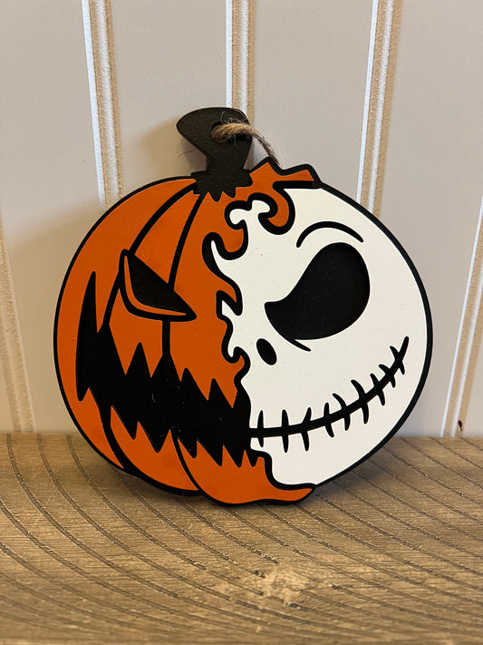 Jack Skellington/Pumpkin Ornament