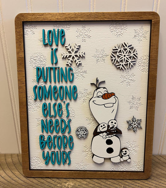 Olaf Sign