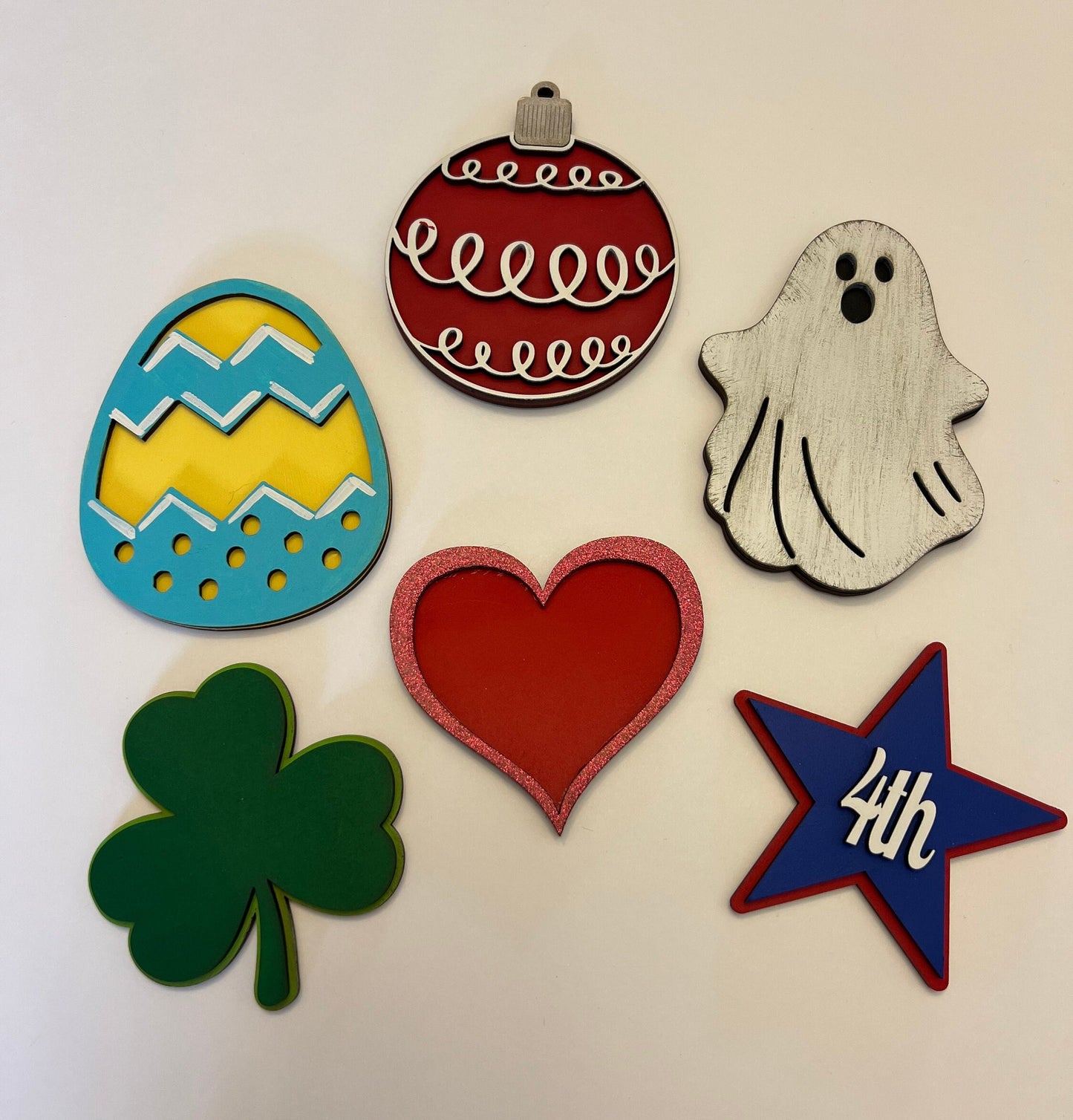 3D Wood Magnets